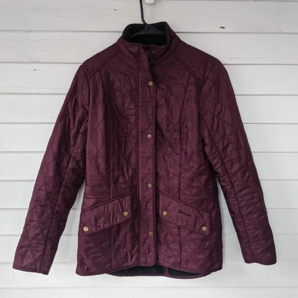 Barbour Jackets & Blazers - Barbour Burgundy Quilted Jacket